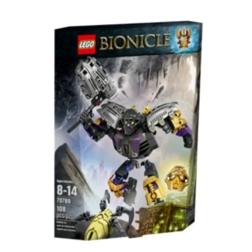 Lego Bionicle Onua master of Earth set 70789 new in sealed box 108 pieces rare